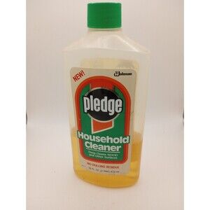 Pledge Liquid Discontinued 4.3 Oz Cleaner Rare Vintage Wood Panel Scent Free